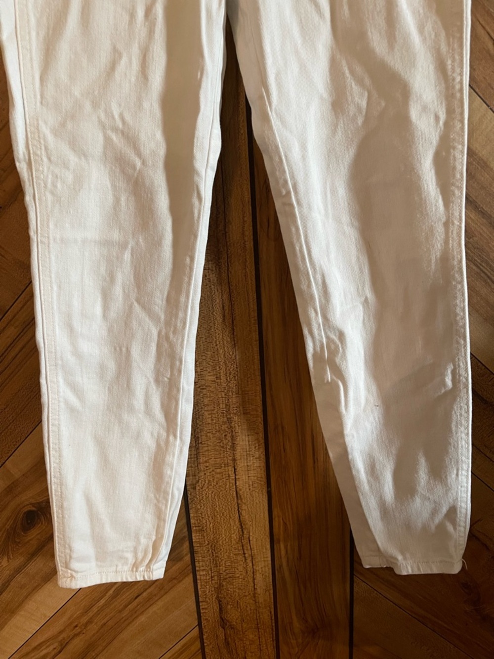 Free People Montana White Skinny Jeans Women's Size 25 High Rise Denim - Picture 5 of 8